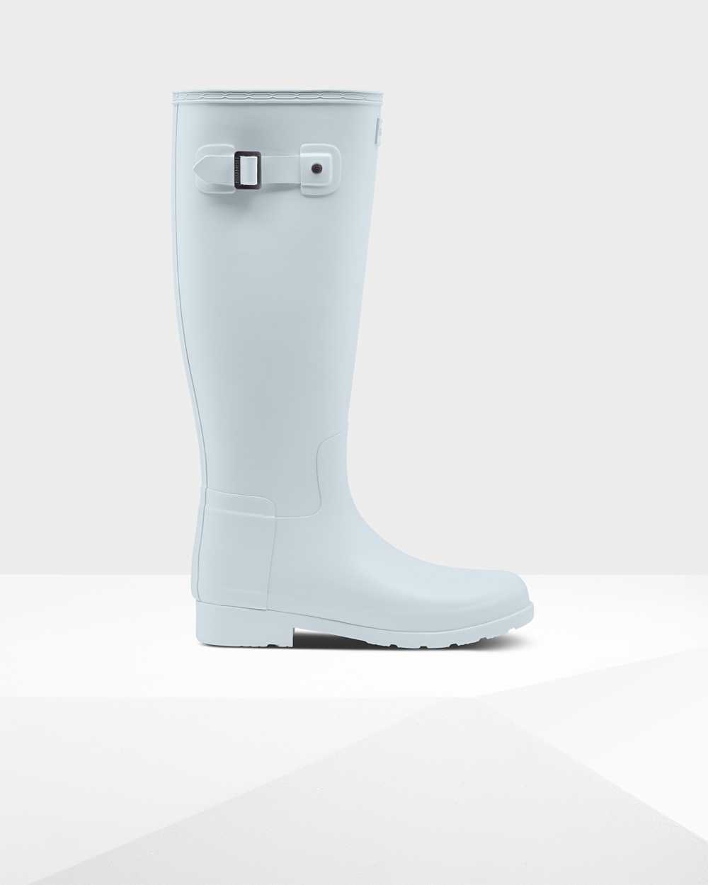 Hunter Original Refined Tall Women's Rain Boots NZ-19093W Grey